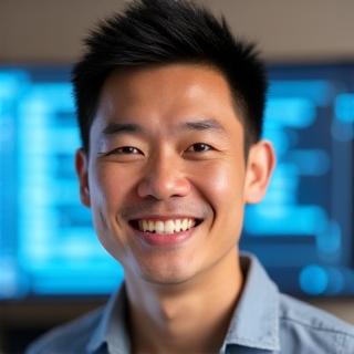 Headshot of David Chen, a smiling man in his 30s.